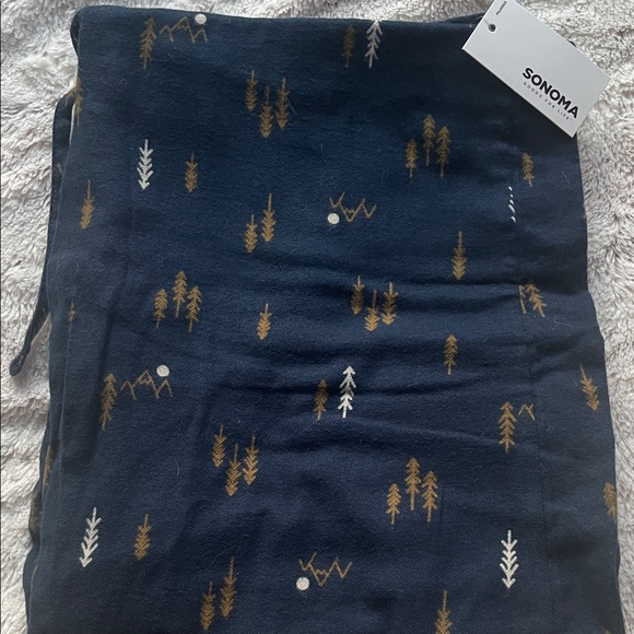 Sonoma Kids' Navy Joggers with Gold Accents - Picture 3 of 4